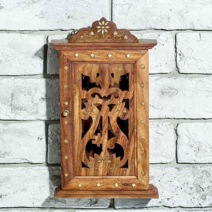 Ключница дерево "Унисон" 6,5х16х28 см