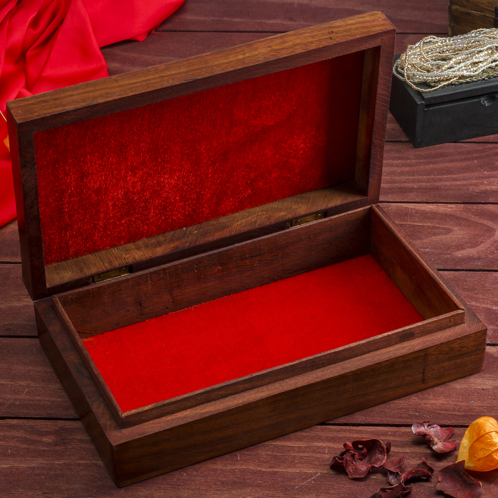 Шкатулка дерево "Лоск" 25х15х6 см