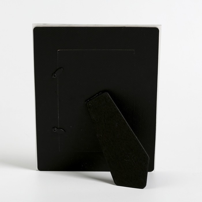 Фоторамка стекло 10х15 см "Бабочки и белые цветы" 21,7х17 см