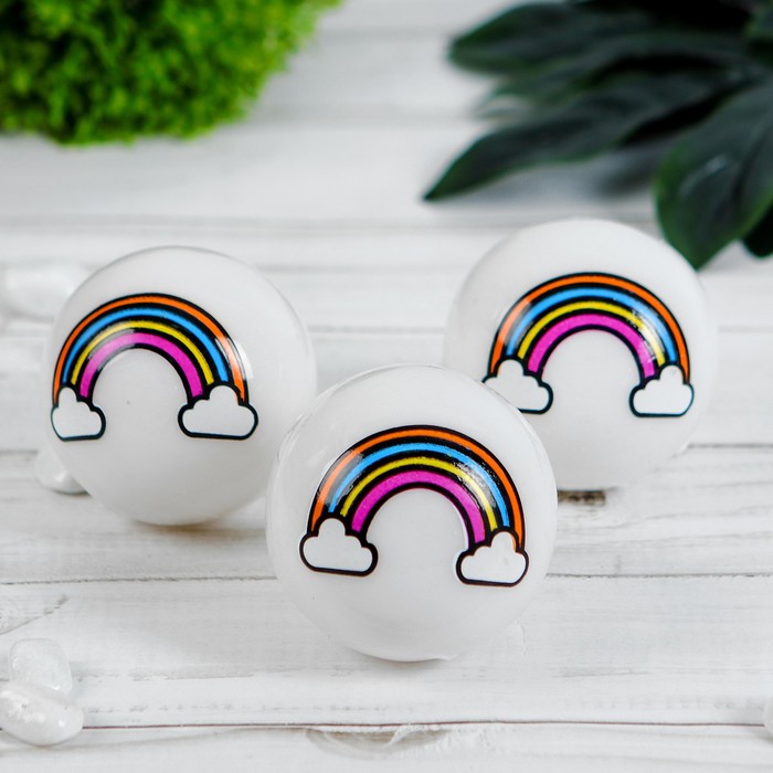 Мяч световой "Радуга" 5*5 см