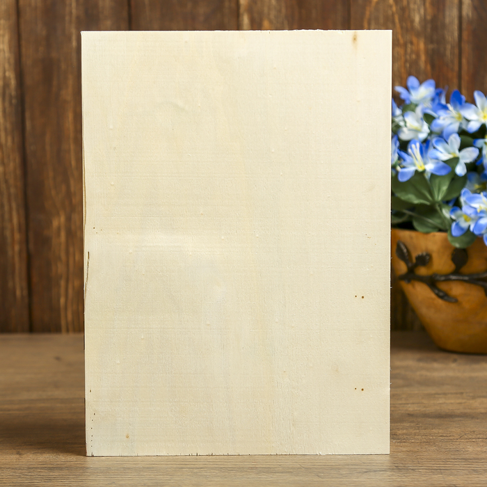 Заготовка дерево под роспись для ключницы "Резная калитка" 26,5х19х4 см