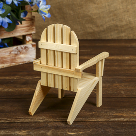 

Сувенир дерево под роспись "Кресло" 14,5х8,5х10,5 см