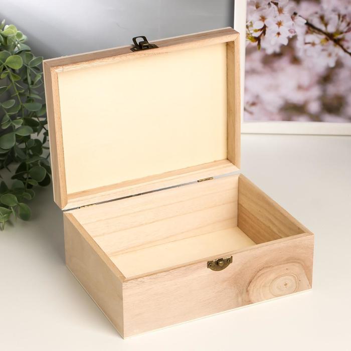 Шкатулка дерево "Цветущие тропики" 9х20,8х15,7 см