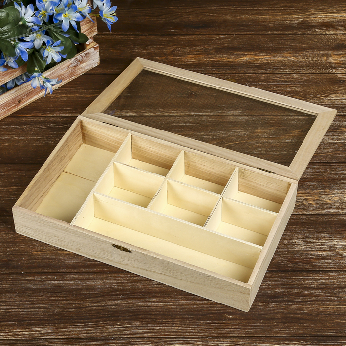 Шкатулка дерево под роспись "Сервант" 33х19,5х5,5 см