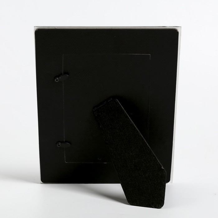 Фоторамка стекло 10х15 см "Цветы и бабочки" с блёстками 22х17 см