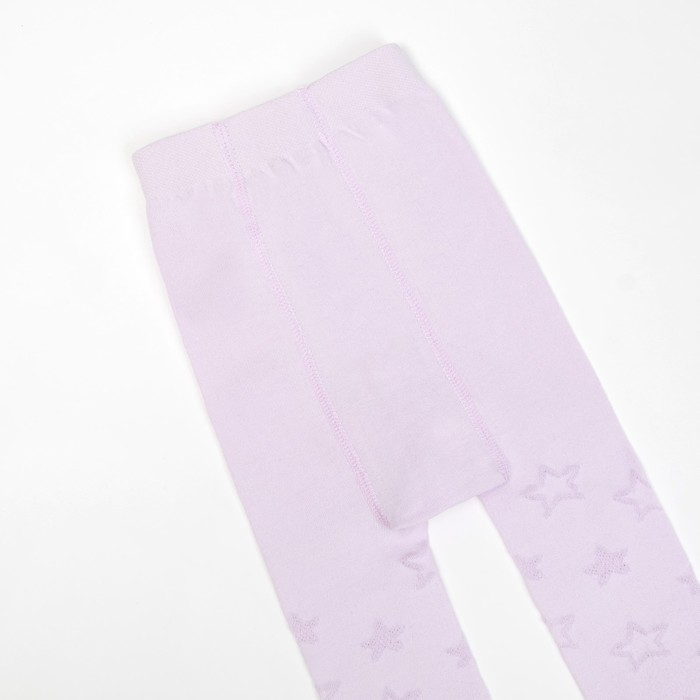 Колготки детские ажур"Звездочки" рост 92-98 см, розовые, 80% хл.,17% п/а, 3% эл.