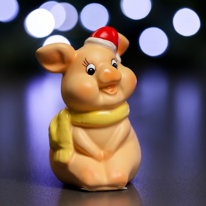 Фигура "Свинка Плюшка" 5х6х9см