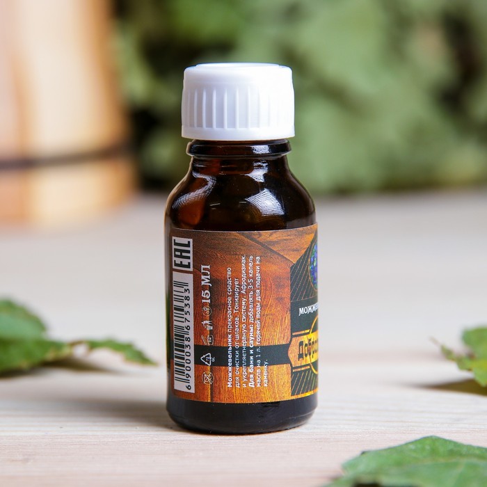 Эфирное масло "Можжевельник", флакон-капельница, аннотация, 15 мл, "Добропаровъ"