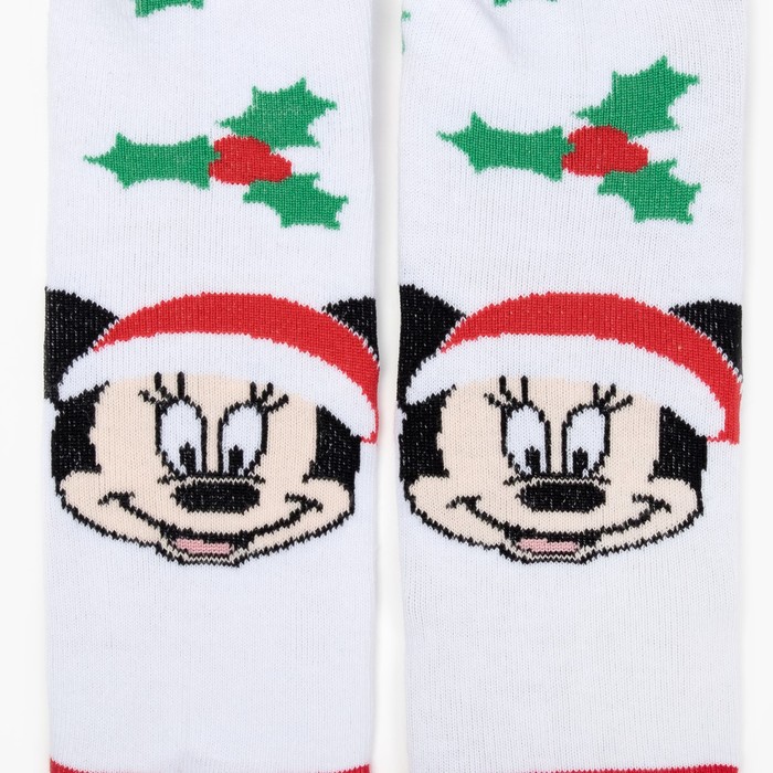 Носки детские "Омела" Дисней, Микки Маус, 18-20 см, белый