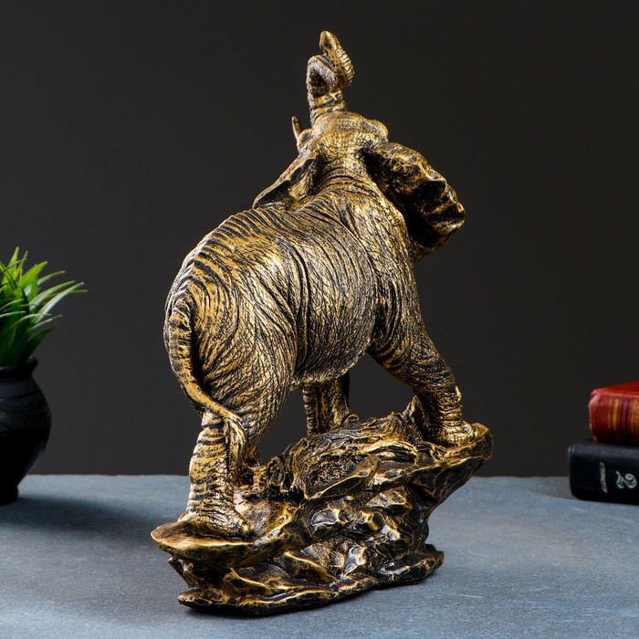 Фигура "Слон" бронза 27х15х34см