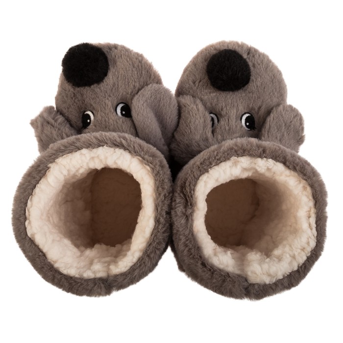 Тапочки женские арт. A-0056 (серый) (р. 35/38)