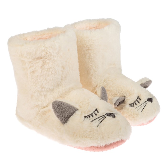 Тапочки женские арт. A-0095 (белый) (р. 38/41)