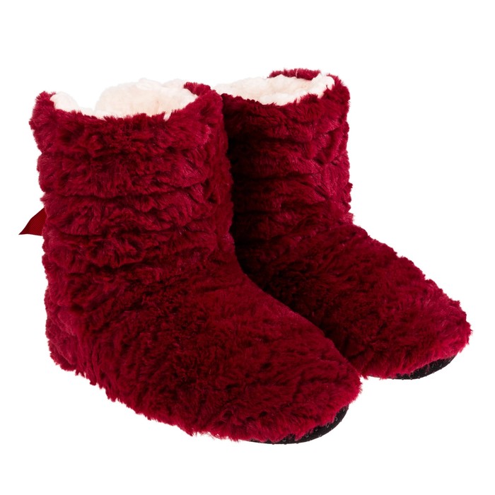 Тапочки женские арт. A-0108 (винный) (р. 35/38)