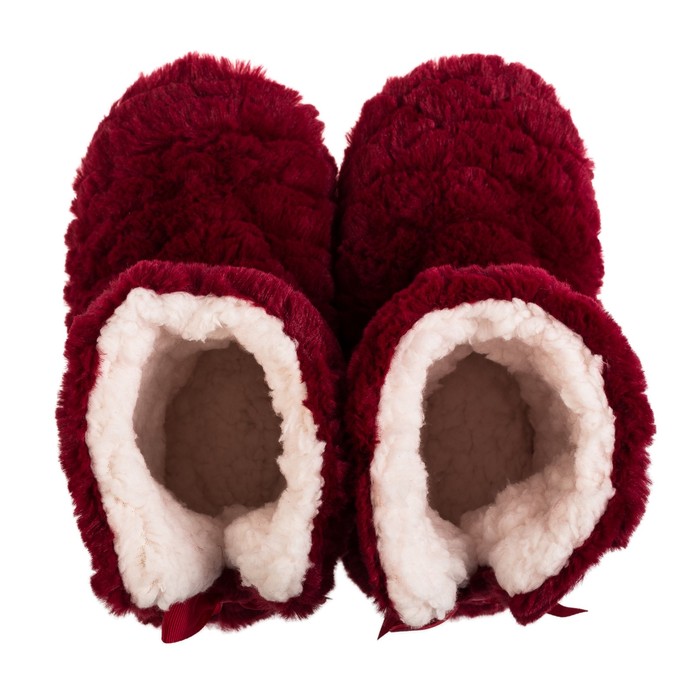 Тапочки женские арт. A-0108 (винный) (р. 35/38)