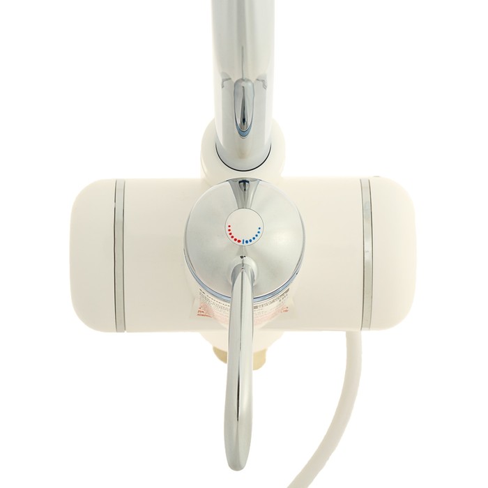 Кран-водонагреватель UNIPUMP BEF-001, проточный, 3000 Вт, max нагрев до 60 С, белый