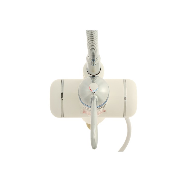 Кран-водонагреватель UNIPUMP BEF-001-02, проточный, 3000 Вт, max нагрев до 60 С, белый