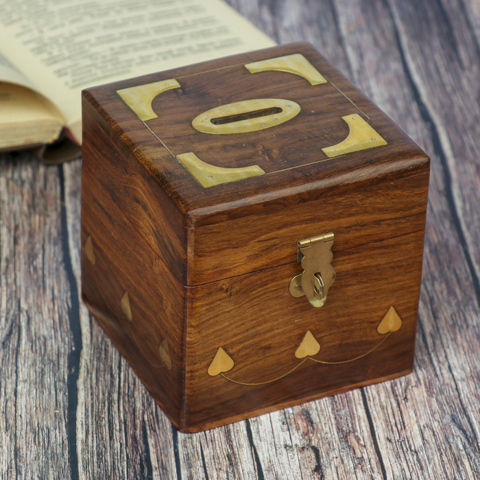 Копилка дерево "Счастье" 10х10х10 см