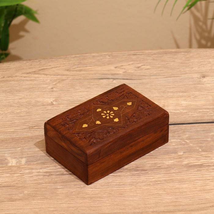 Шкатулка дерево &quot;Муза&quot; 15х10х6