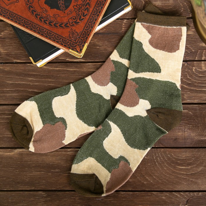 Подарочный набор "Настоящий мужчина", фляжка 180 мл, носки