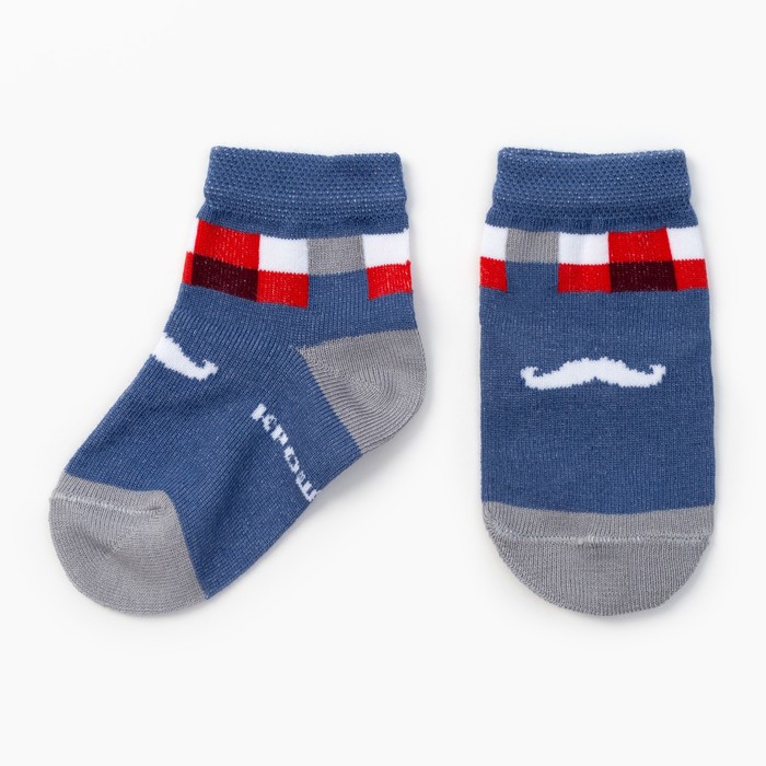 Носки Крошка Я "Gentleman" 8-10 см, синий