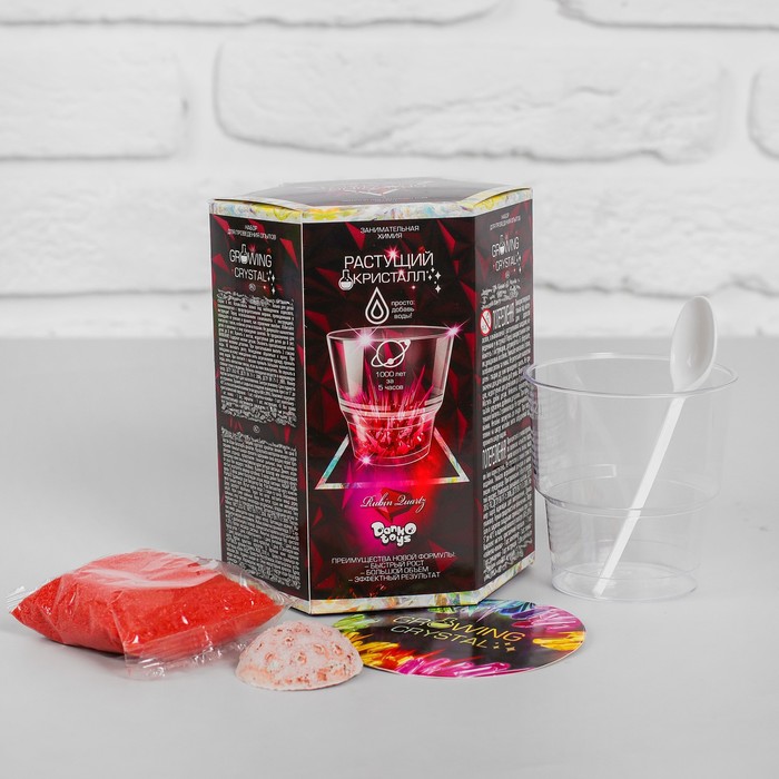 Набор для проведения опытов, серия «Growing Crystal» GRK-01-03