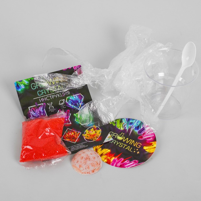 Набор для проведения опытов, серия «Growing Crystal» GRK-01-03