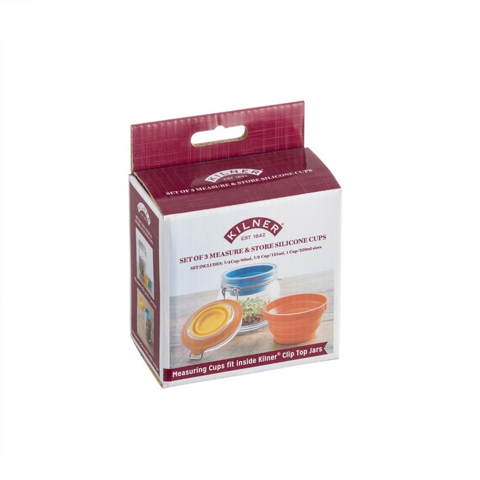 Набор из 3 мерных чаш Kilner