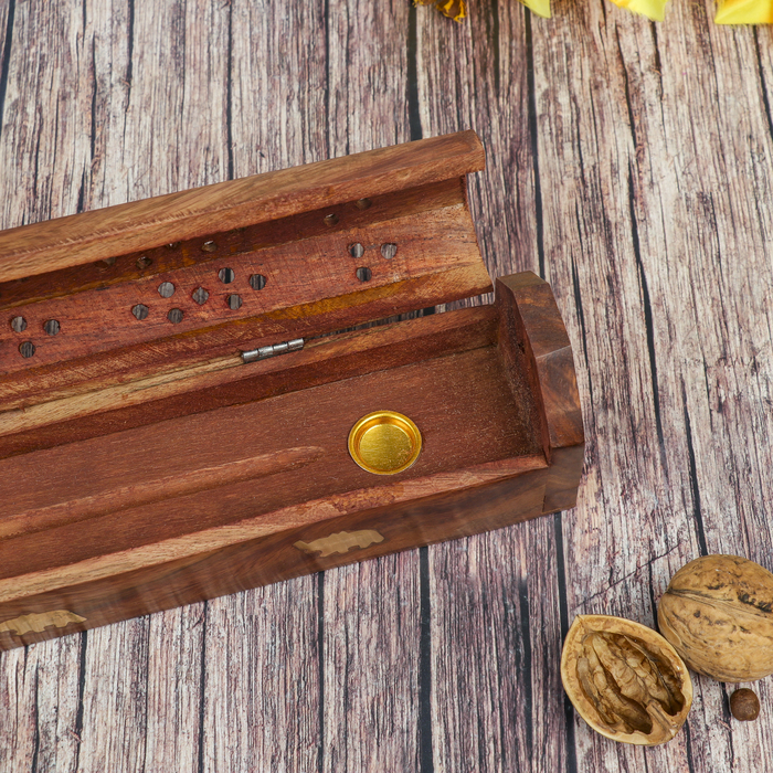 Подставка под благовония "Слоны" 30х5,5х6 см