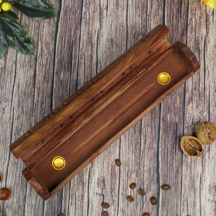 Подставка под благовония "Слоны" 30х5,5х6 см