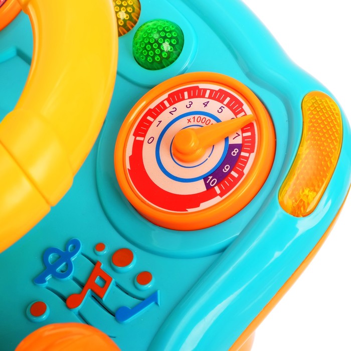 Руль 2 в 1"Лётчик/Водитель", звуковые эффекты, МИКС