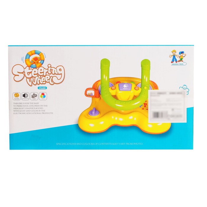 Руль 2 в 1"Лётчик/Водитель", звуковые эффекты, МИКС