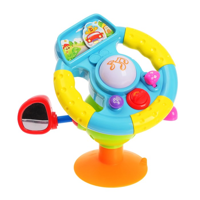 Руль "Водитель", на присоске, звуковые эффекты