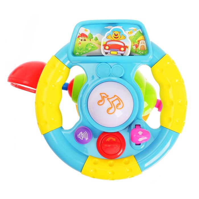 Руль "Водитель", на присоске, звуковые эффекты