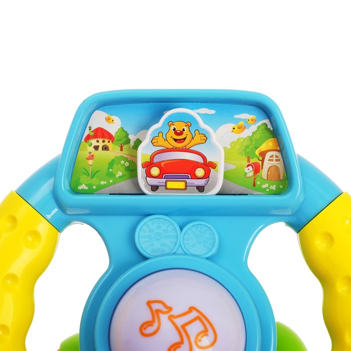 Руль "Водитель", на присоске, звуковые эффекты