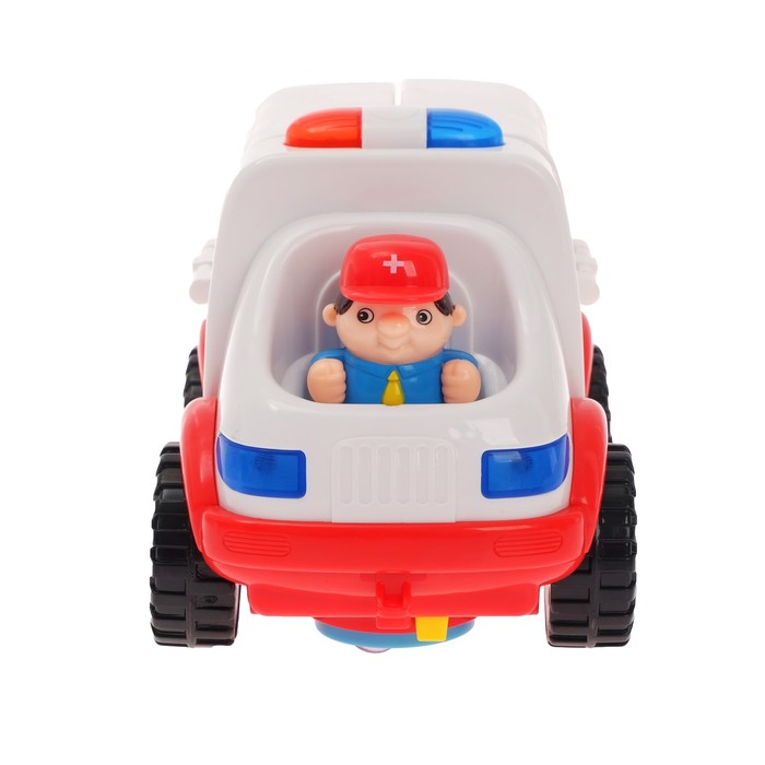 Развивающая игрушка "Скорая помощь", световые и звуковые эффекты, с аксессуарами