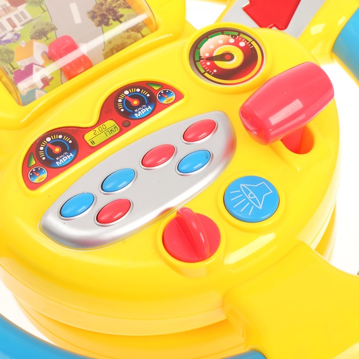 Руль "Водитель", световые и звуковые эффекты