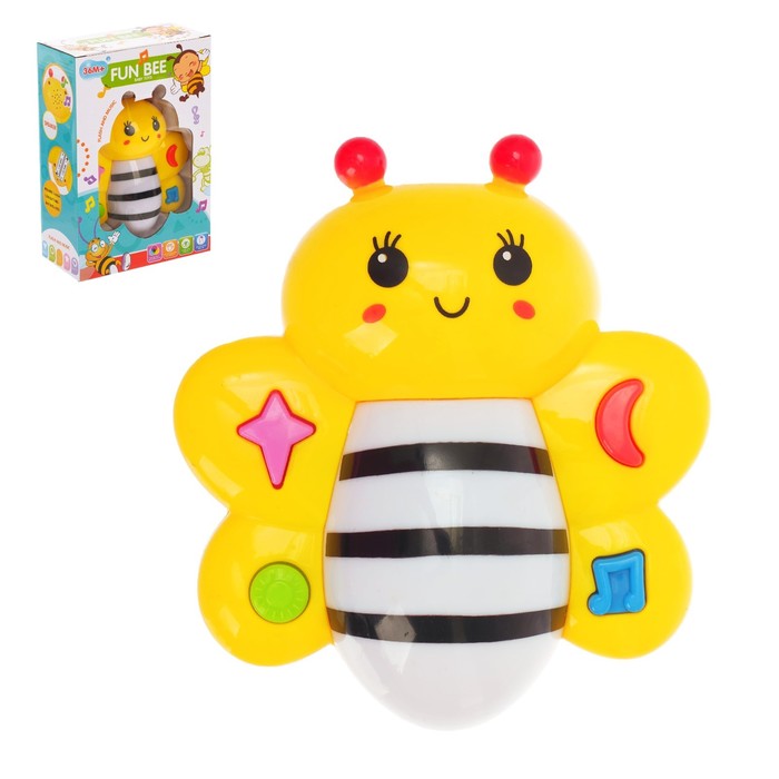 Развивающая игрушка "Пчёлка - красавица", звуковые эффекты