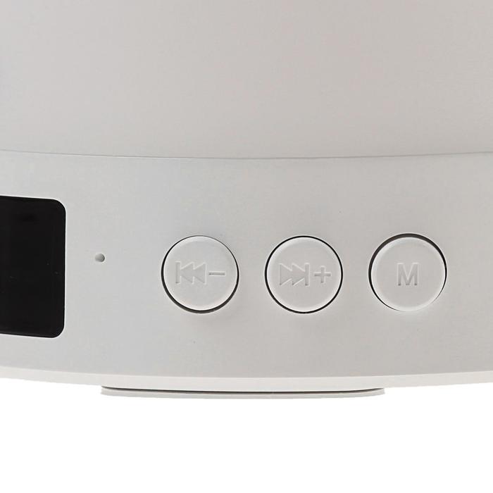 Портативная колонка BLAST BAS-860, BT, 16-18000 Гц, 70 дБ, 5 Вт, FM,микрофон,1200 мАч,белая