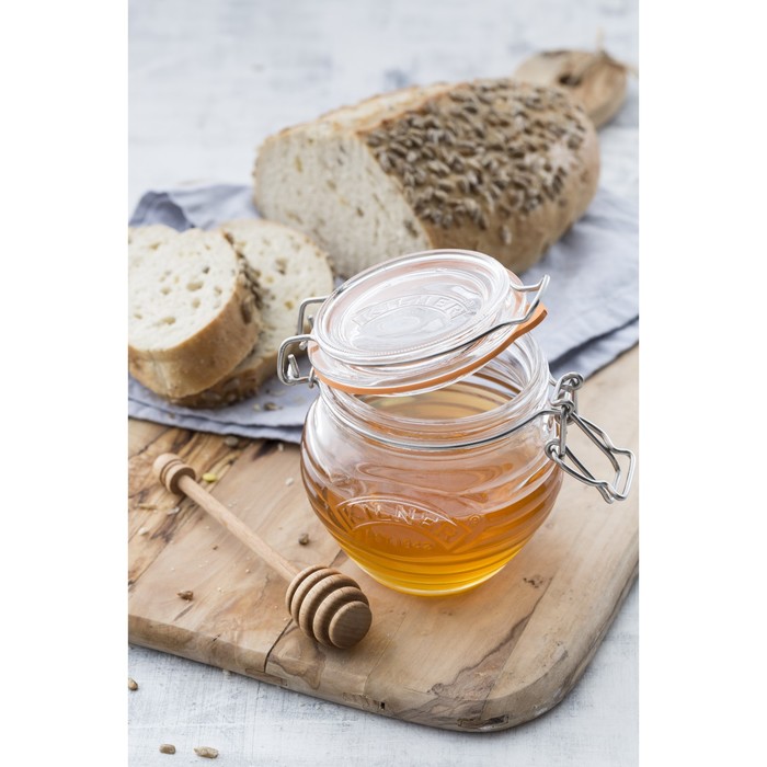 Банка Kilner, Clip Top, с ложкой для мёда, 400 мл