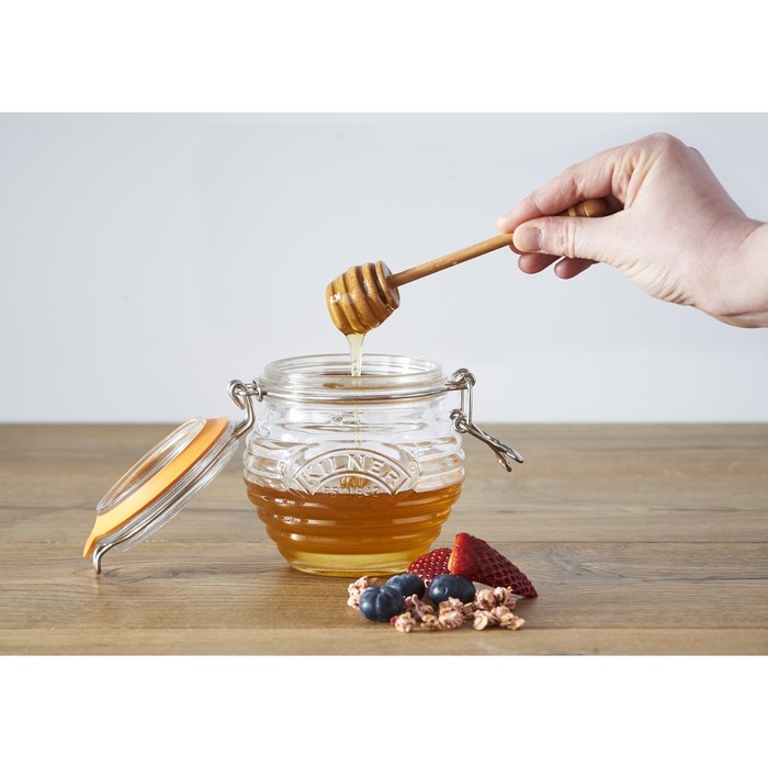Банка с ложкой для мёда Kilner