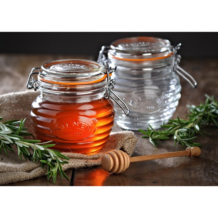 Банка с ложкой для мёда Kilner