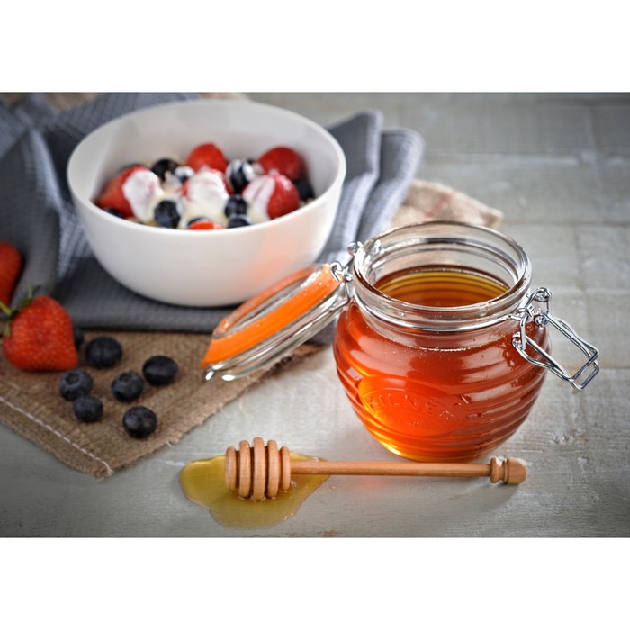 Банка с ложкой для мёда Kilner