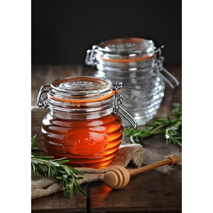 Банка с ложкой для мёда Kilner