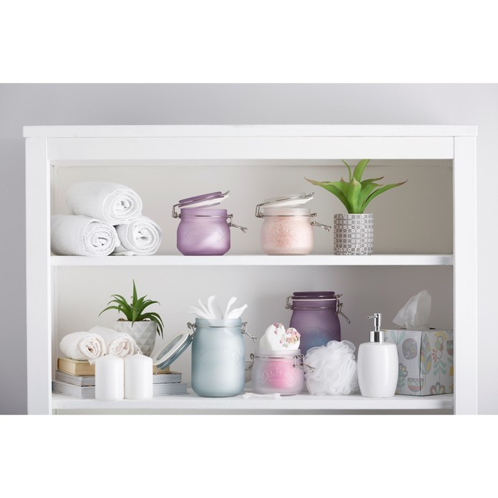 Банка для хранения Kilner, Clip Top, 1 л, сиреневая