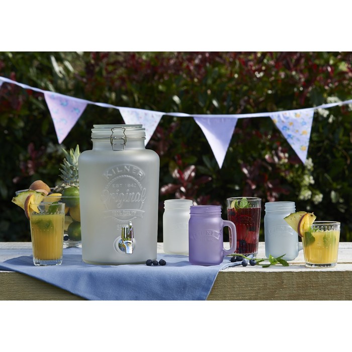 Банка с ручкой Kilner, 400 мл, белая