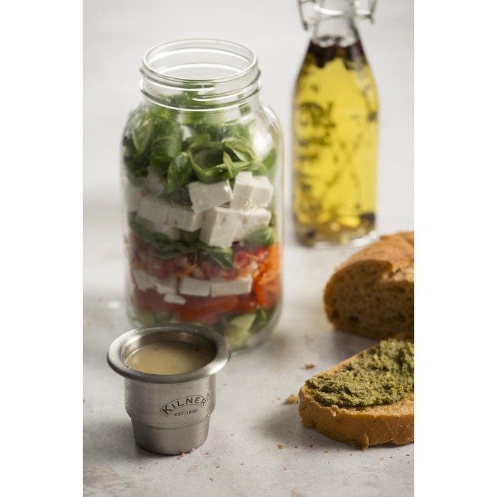 Банка с соусником Kilner, On The Go, 1 л