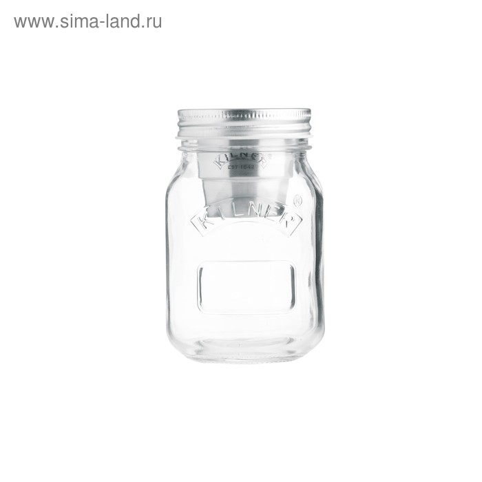 Банка с соусником Kilner On The Go, стекло, 500 мл