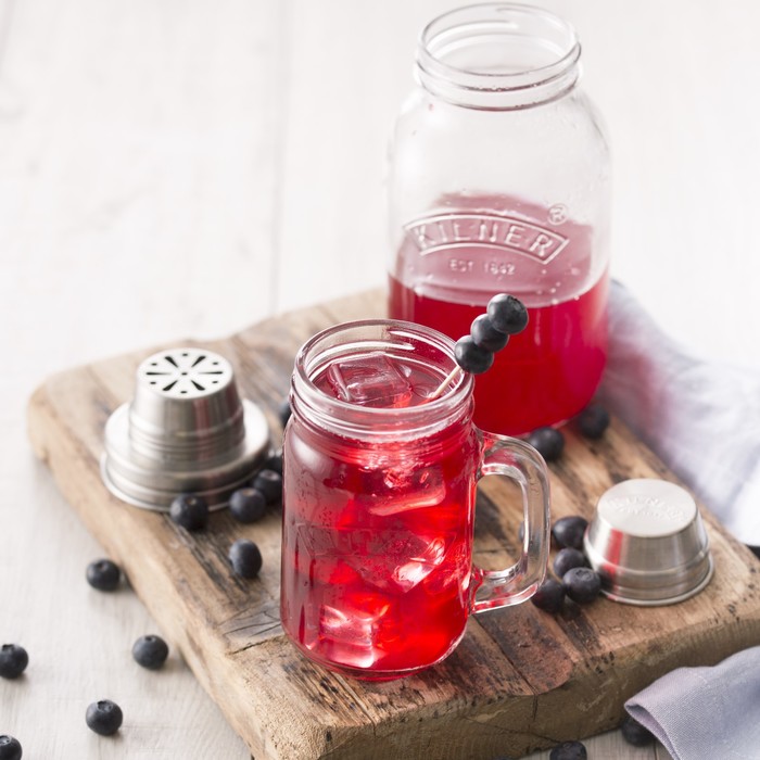 Банка-шейкер для коктейлей Kilner 1 л