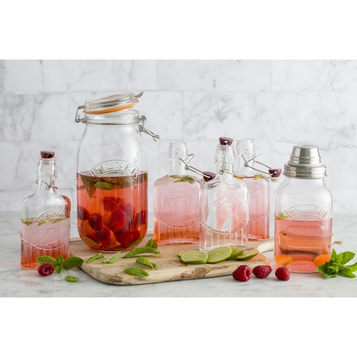 Банка-шейкер для коктейлей Kilner 1 л