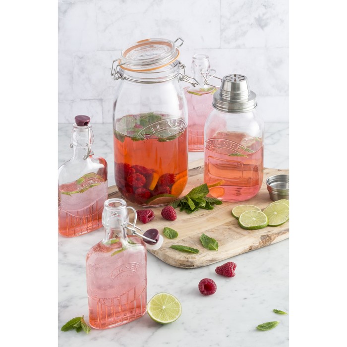 Банка-шейкер для коктейлей Kilner 1 л